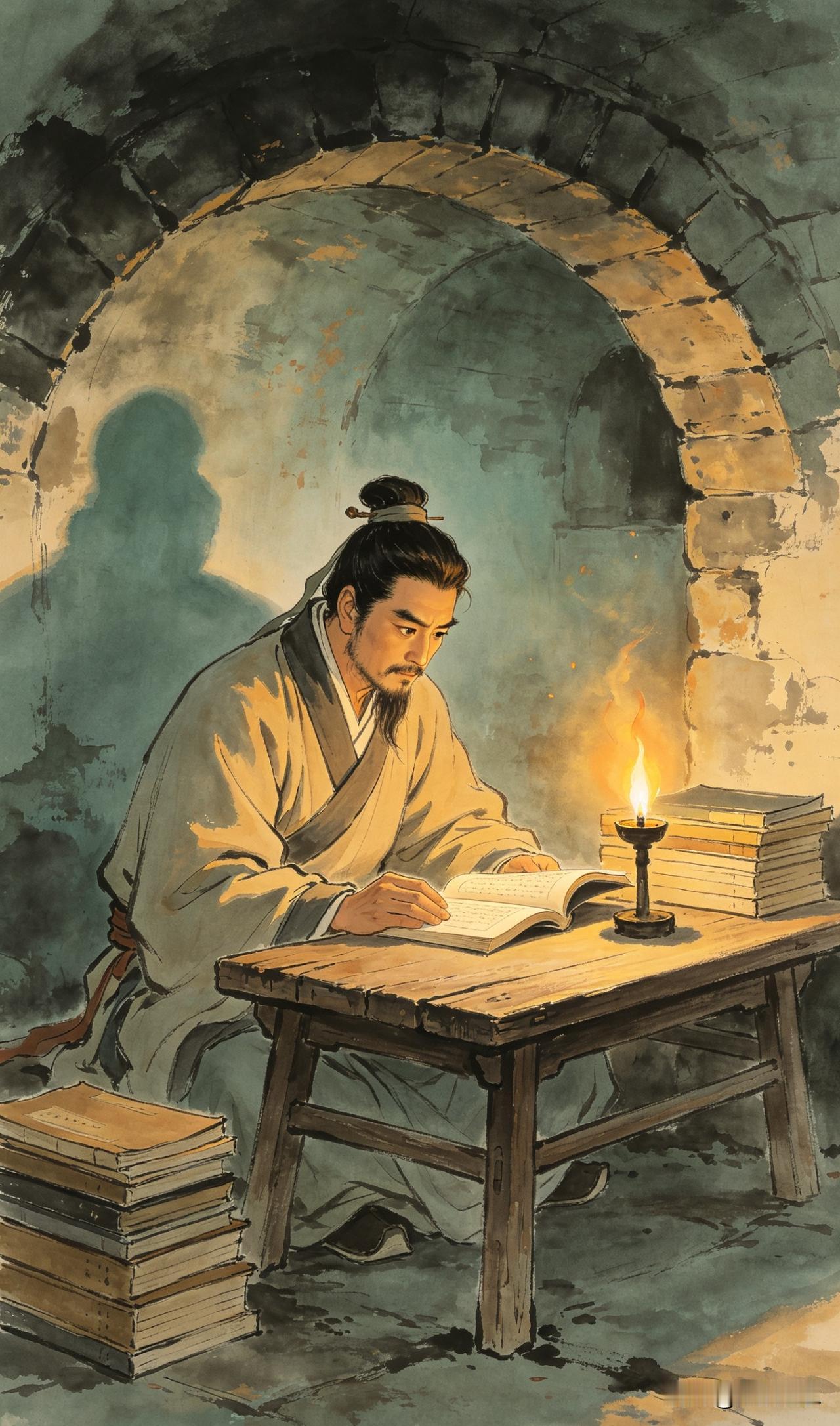 寒窑砺骨，少年兴邦——写给我的孩子。
 
夜阑人静，灯下翻书，指尖划过《寒窑赋》