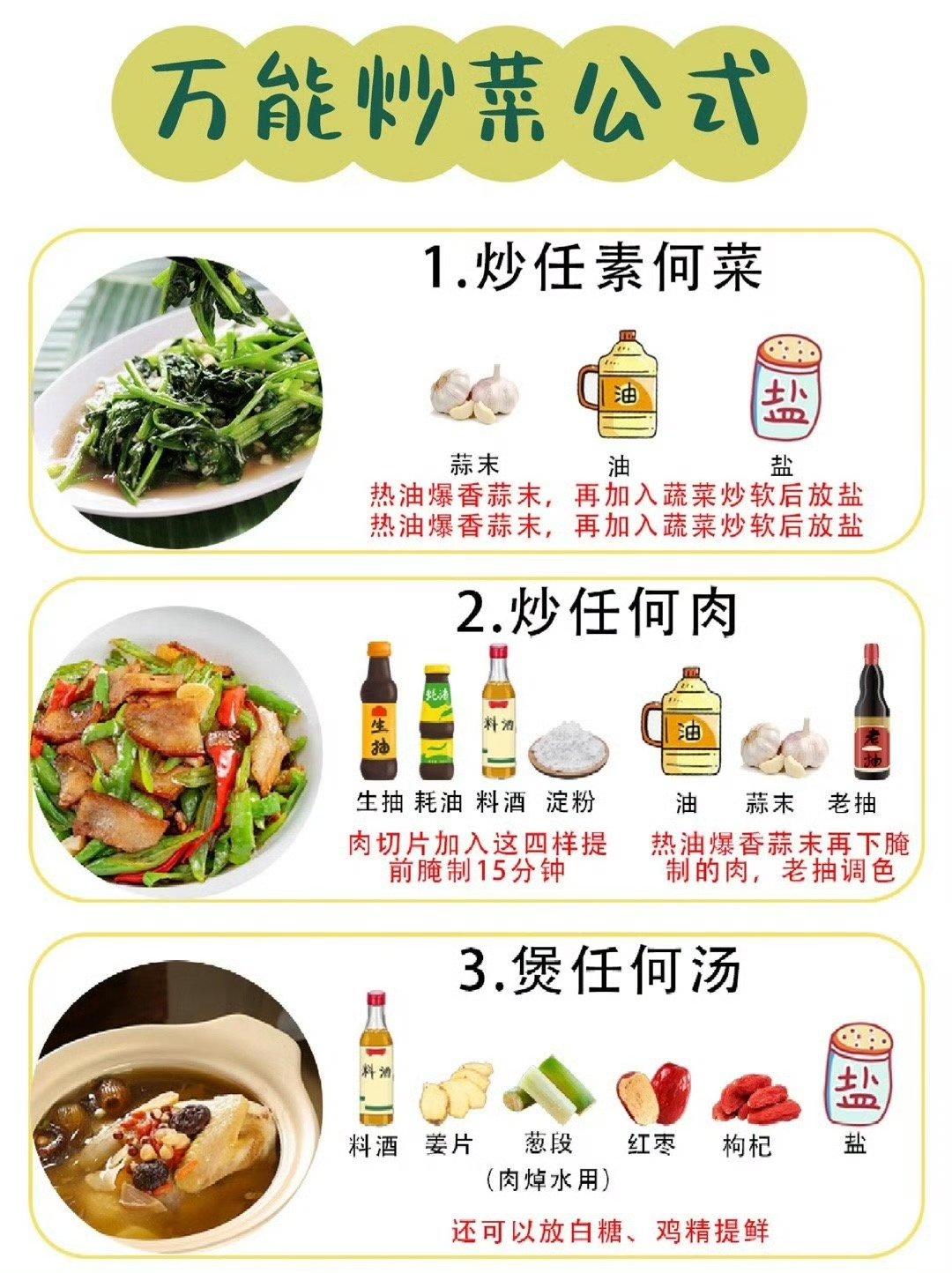 炒菜突然就变简单了！万能烹饪技巧[送花花] ​#亚锦赛女单# ​​​