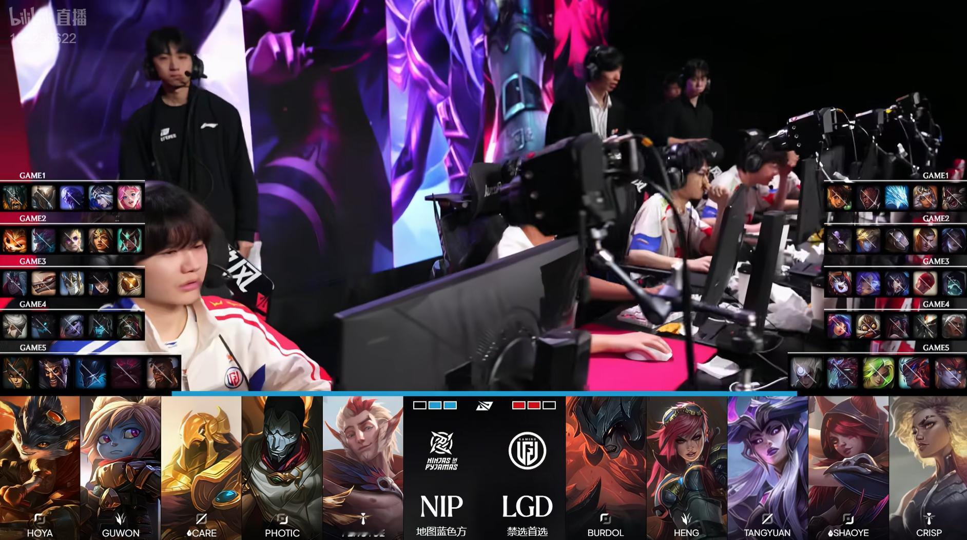 【2026LPL季后赛 NIP 2-2 LGD】决胜局BPNIP对战LGD ​​