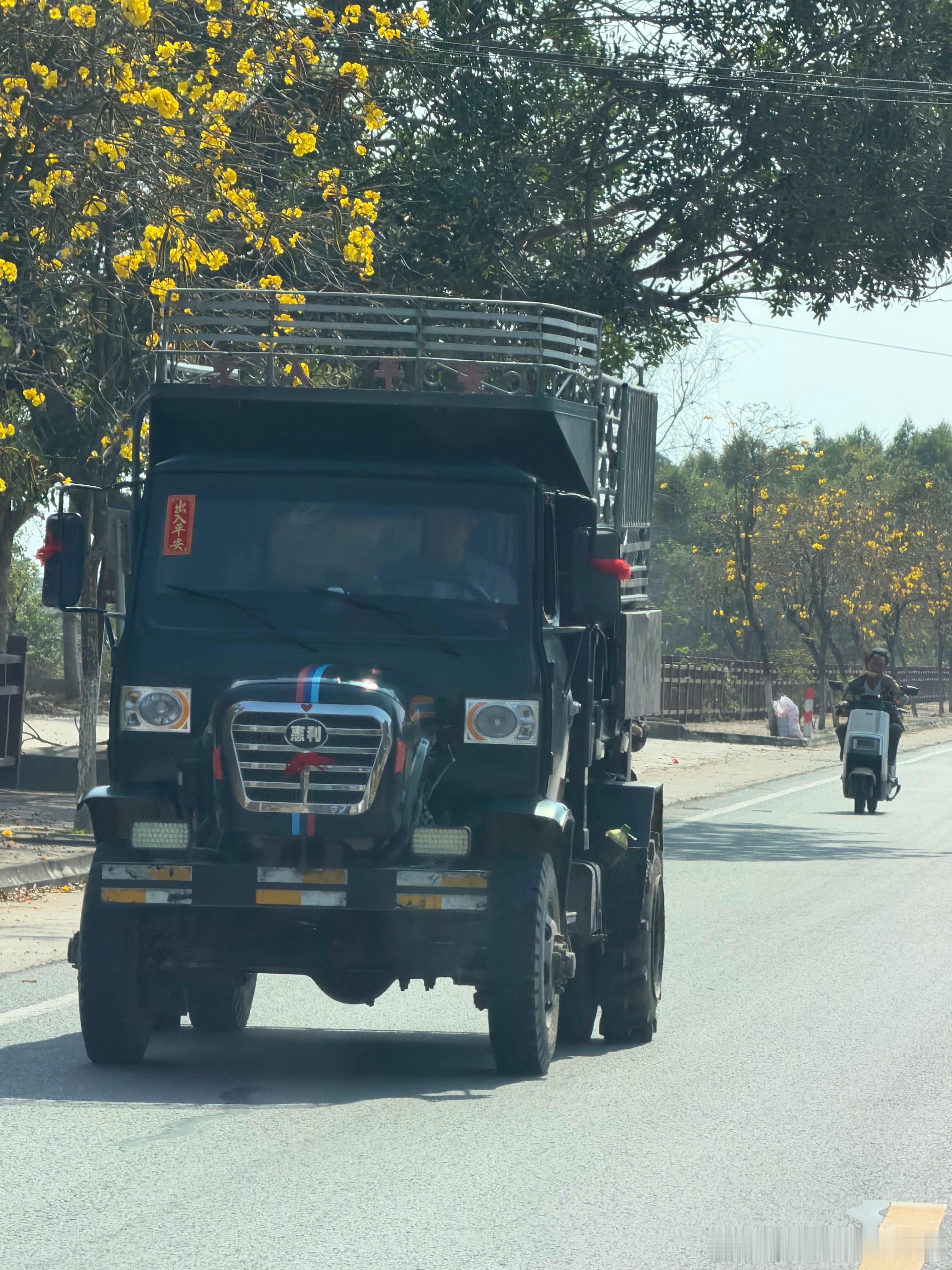 别说。这四轮拖拉机还挺可爱的哈哈哈哈男男狗狗裸辞海南自驾 东方