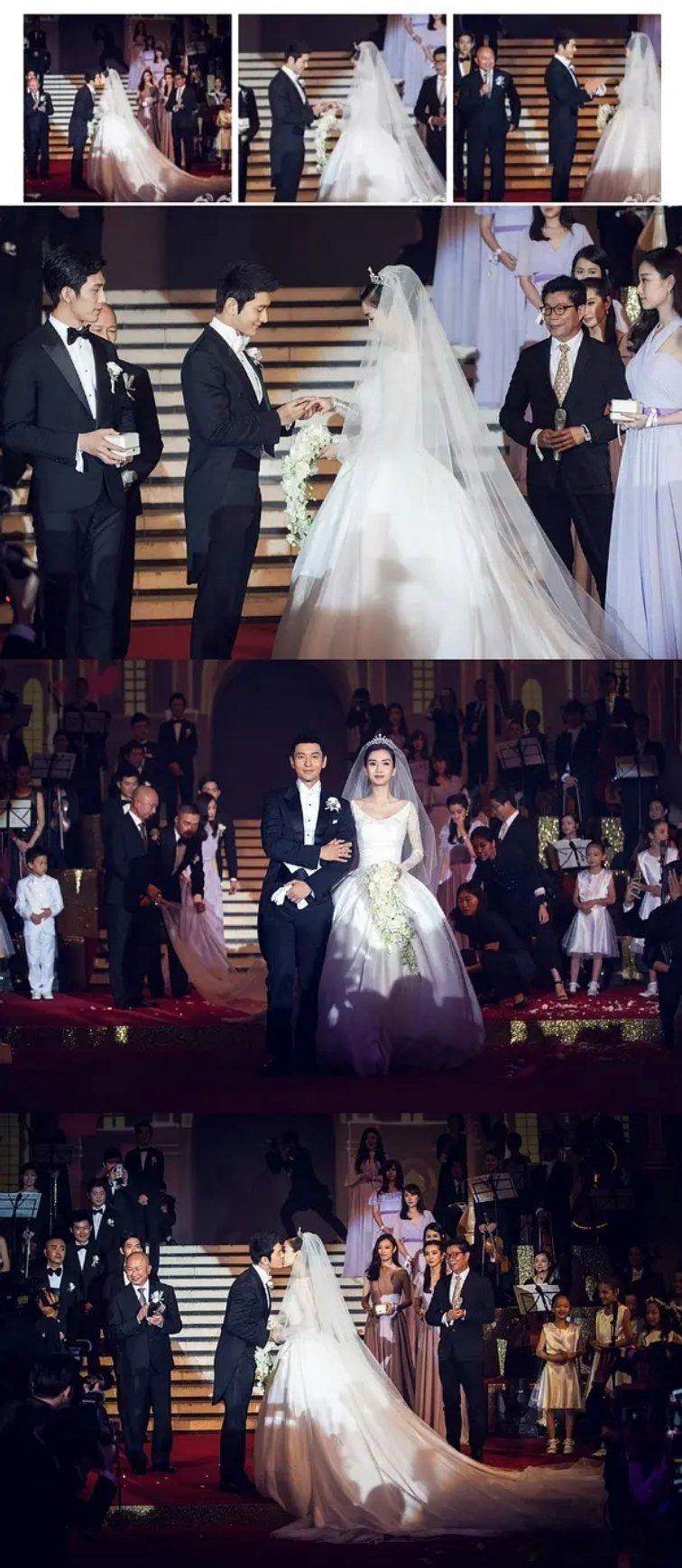 黄晓明和baby的世纪婚礼倒是成了…… ​​​