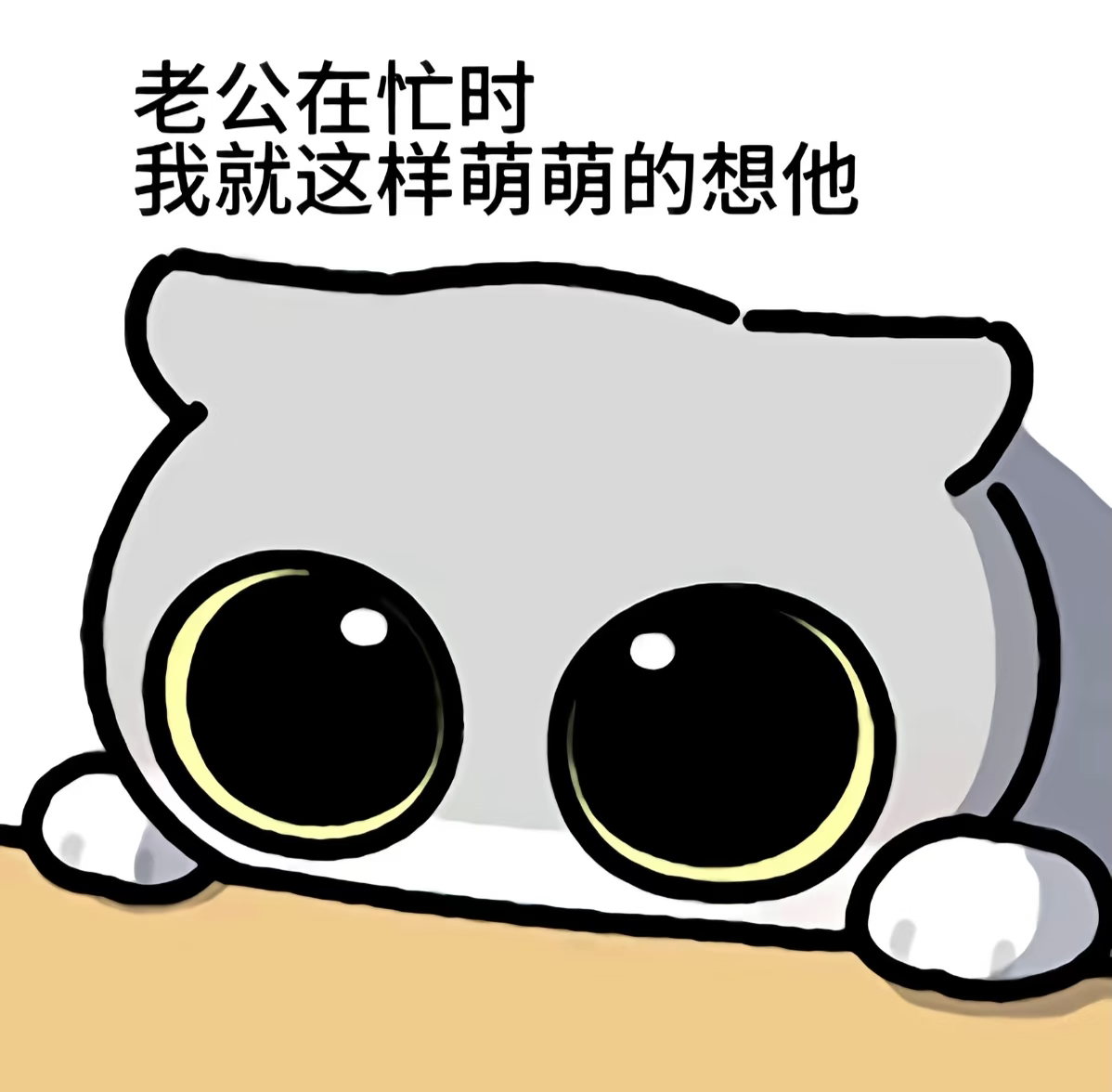 每天就这样萌萌的等着你们 