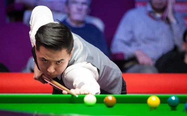 01月30日斯诺克德国大师赛肖国栋不负众望，5-3淘汰世界冠军希金斯，成为本站赛