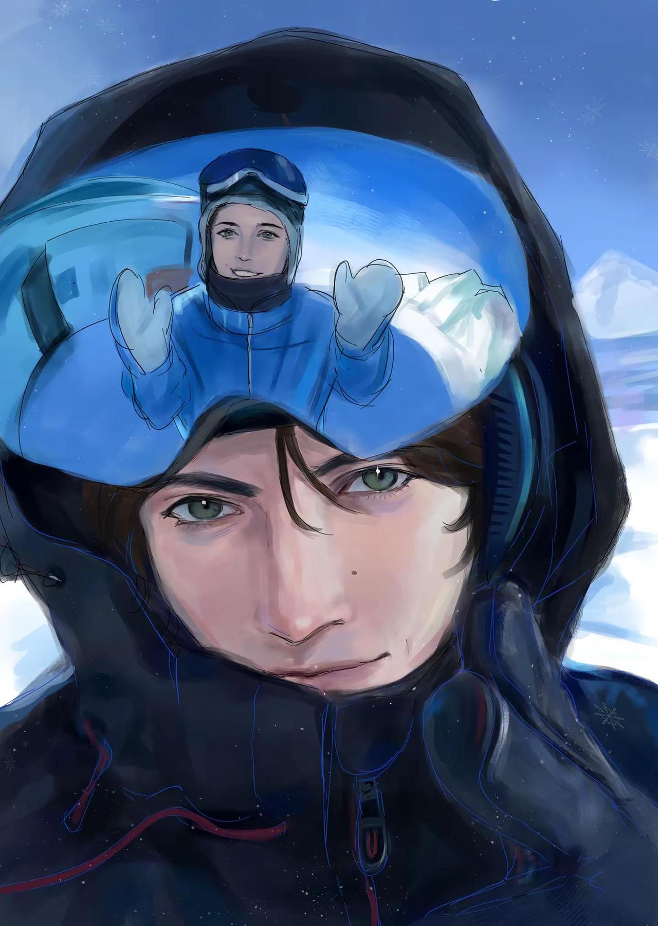 ⛷️。重新发上条有点糊 j2 JPJA jaredpadalecki