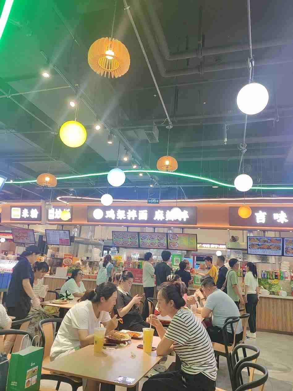 我的今日状态：🥲强颜欢笑
我这里的天气：☀️晴天
   大商新玛特B1探店：担