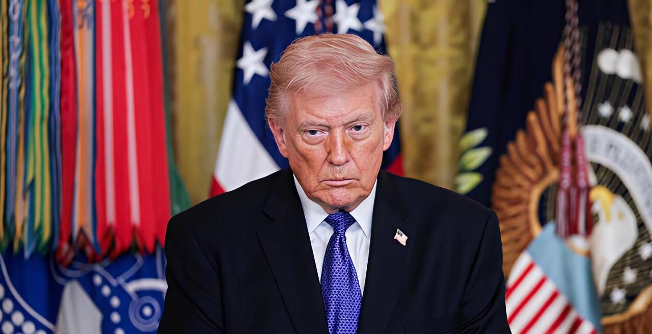 ​美国总统特朗普可能意识到错误了，他们原计划对哈梅内伊的打击使他失去生命之后，整