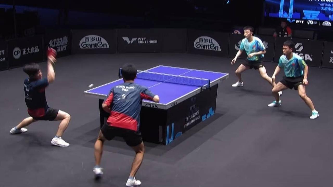 WTT太原常规赛战报！
国乒连续传来好消息，两对男双组合3-2险胜！

北京时间