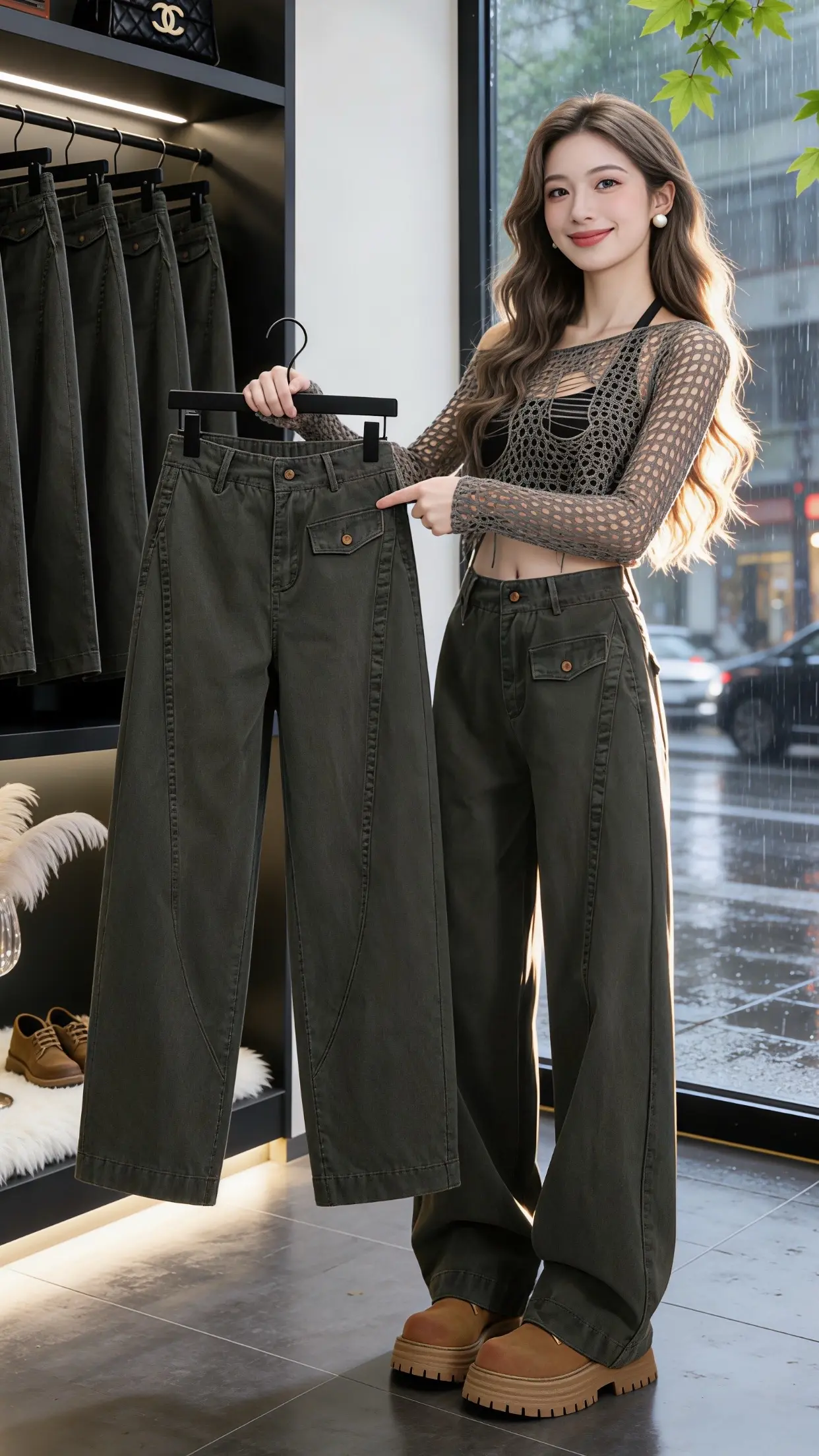 早春穿搭 修饰腿型的裤子 谁穿谁好看 穿出自己的风格 牛仔裤穿搭