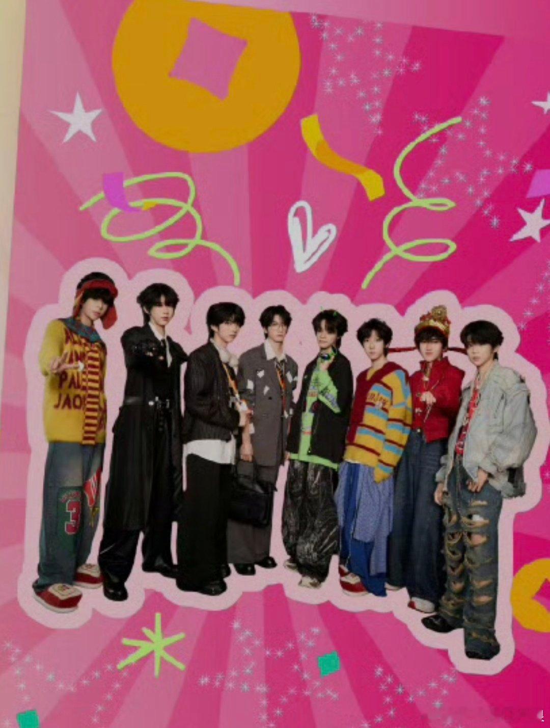 TF四代新歌站位 TF四代新歌站位，从左到右依次是：陈浚铭、陈奕恒、张函瑞、张桂