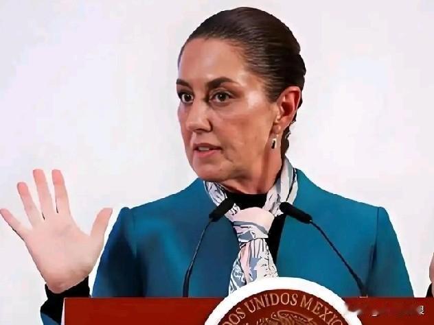 墨西哥总统辛鲍姆有点危险了！
辛鲍姆会不会要步委内瑞拉总统马杜罗的后尘？

美国