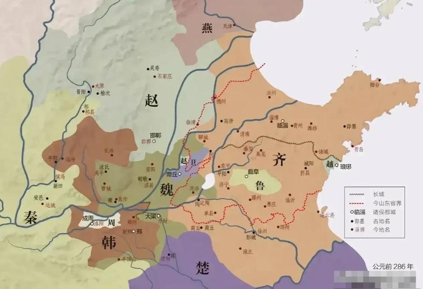 在五国伐齐前的齐国，几乎达到了鼎盛状态，巅峰时期的人口，达到了900万，尤其是吞