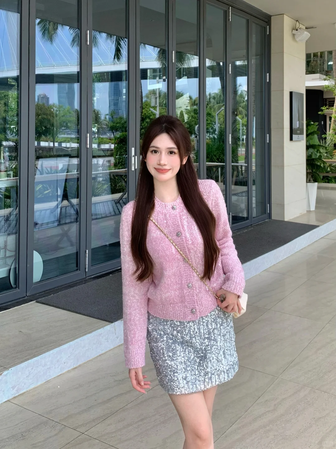 🌸拜托！粉色毛衣真的好乖呀～