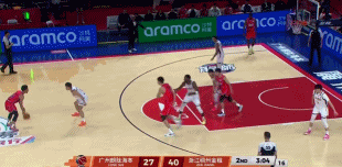 根本摸不到球！CBA浙江血虐广州，徐昕2分+1板，数据实在辣眼睛，浙江是玩命打快