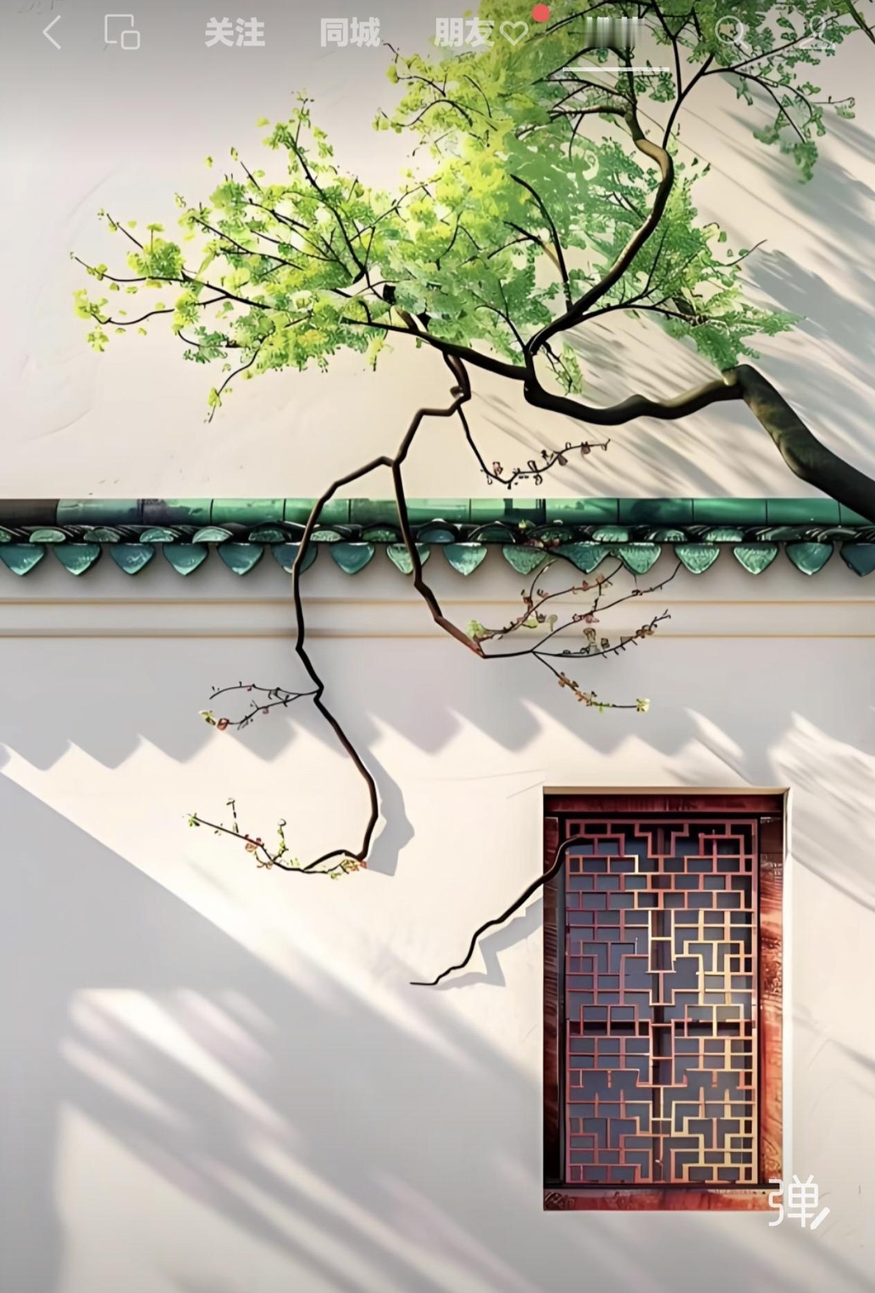 昨晚，萌萌细雨悄然飘落，一夜之间，树木明显地绿了起来。都说“春雨贵如油”，这话一