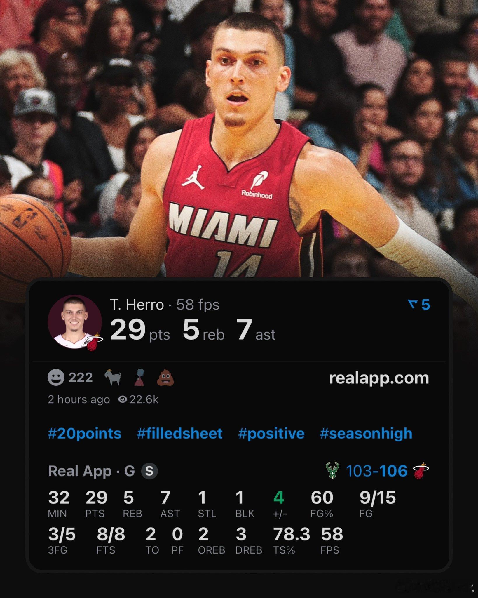 如何评价希罗复出后的第二场比赛新赛季篮不住热火6连胜