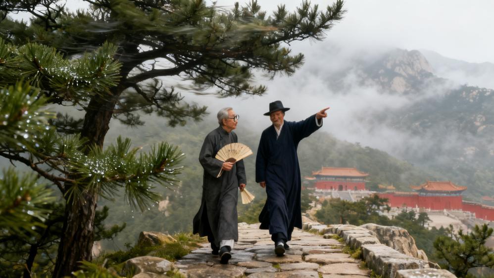 韩子华口述10：冯玉祥走投无路时，父亲一次又一次把他接上泰山。
 
父亲韩复榘本