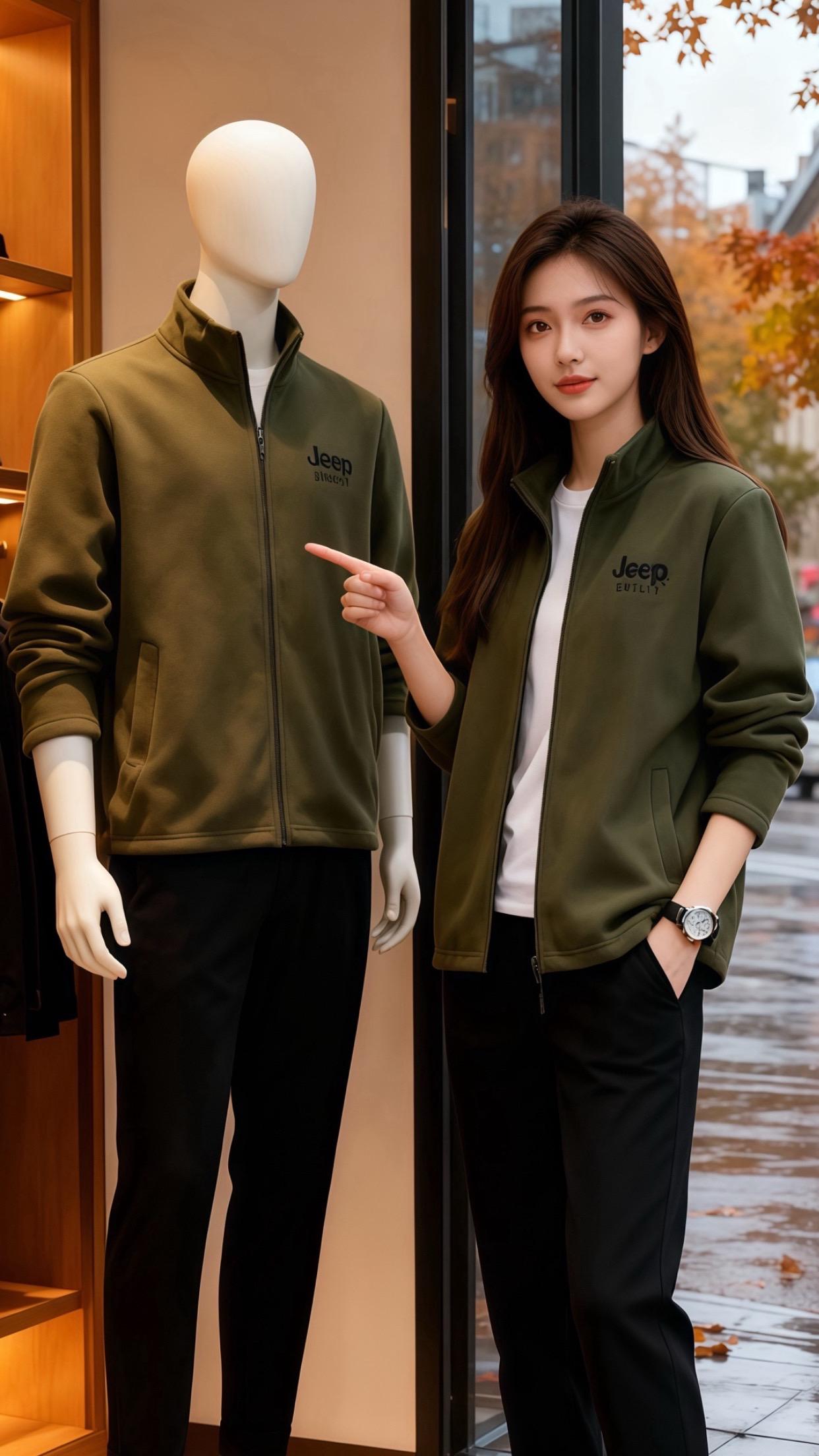 绒衫的暖意  秋雨天的橱窗蒙着薄雾，许妍抱杯热拿铁倚在衣架旁时，皓明恰...