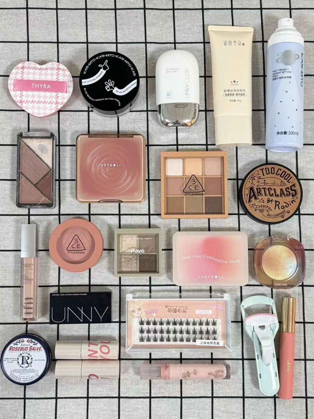 关于普通女生的平价化妆品