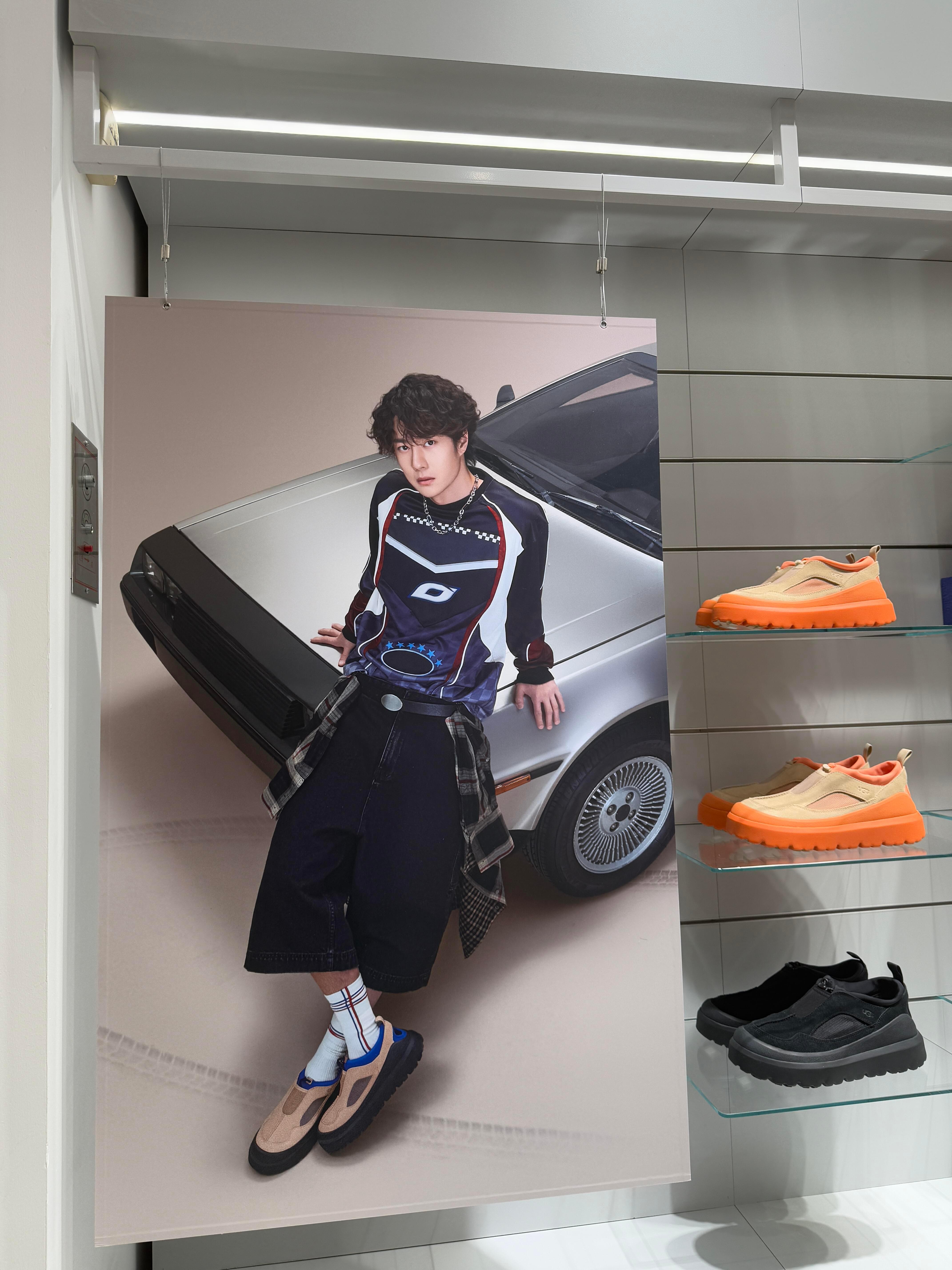 王一博  好有巨星的感觉ugg全球代言人王一博