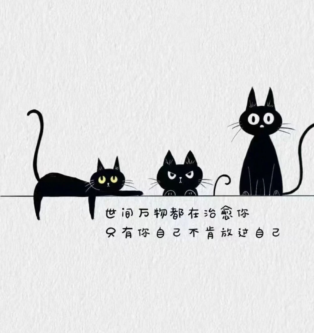 世间万物都在治愈你只有你自己不肯放过自己 