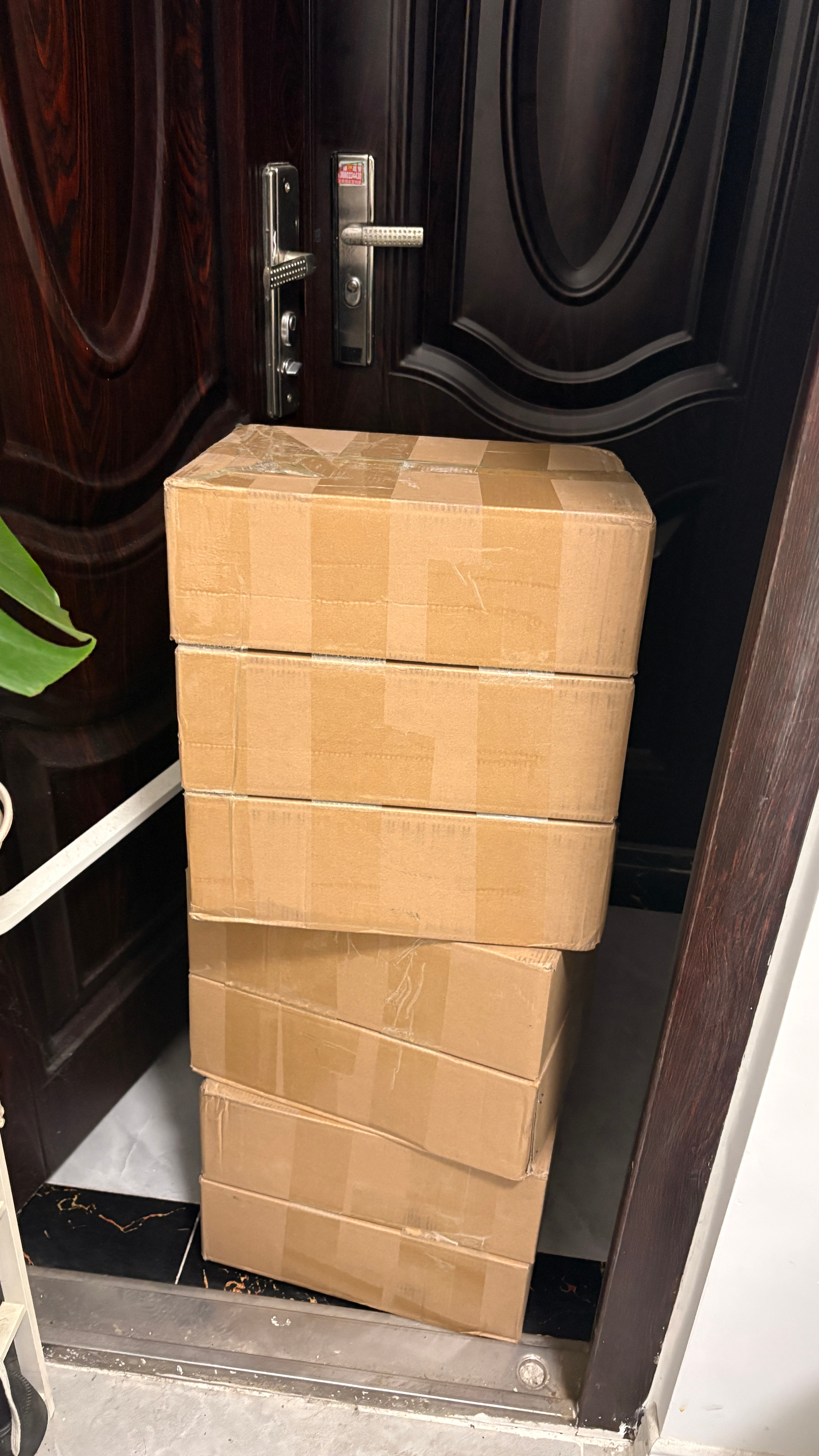 写真到了～还好是顺丰可以送上门要是放驿站我真得跑三趟 