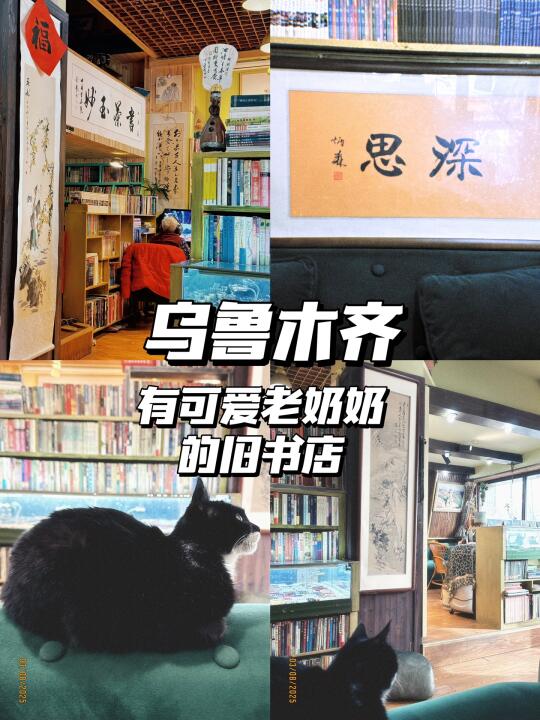 呜呜😭带着年迈的妈妈一起经营小旧书店