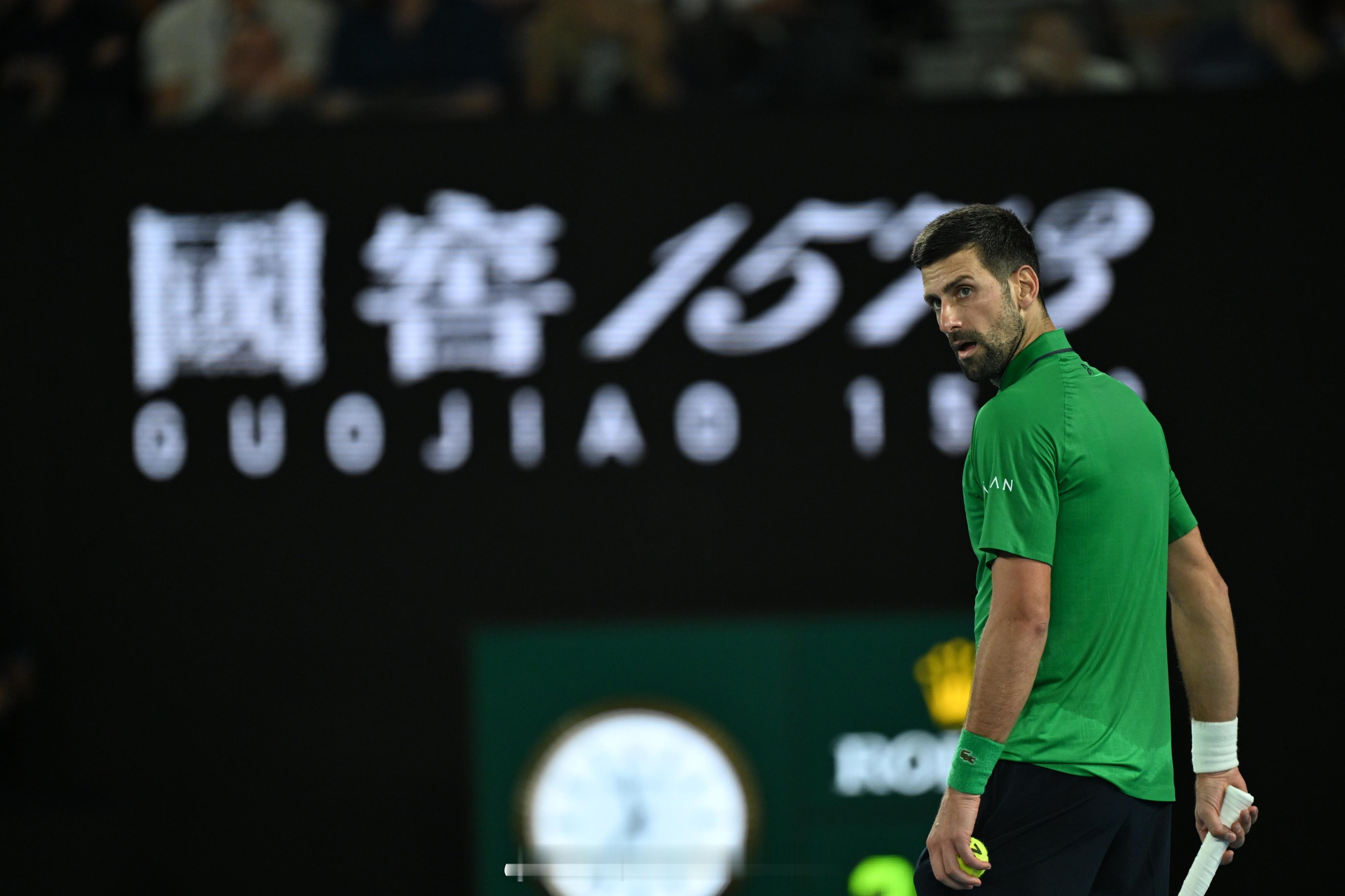 38岁正是闯的年纪！！！德约科维奇重返澳网决赛 澳网2026 男单半决赛，赛会十