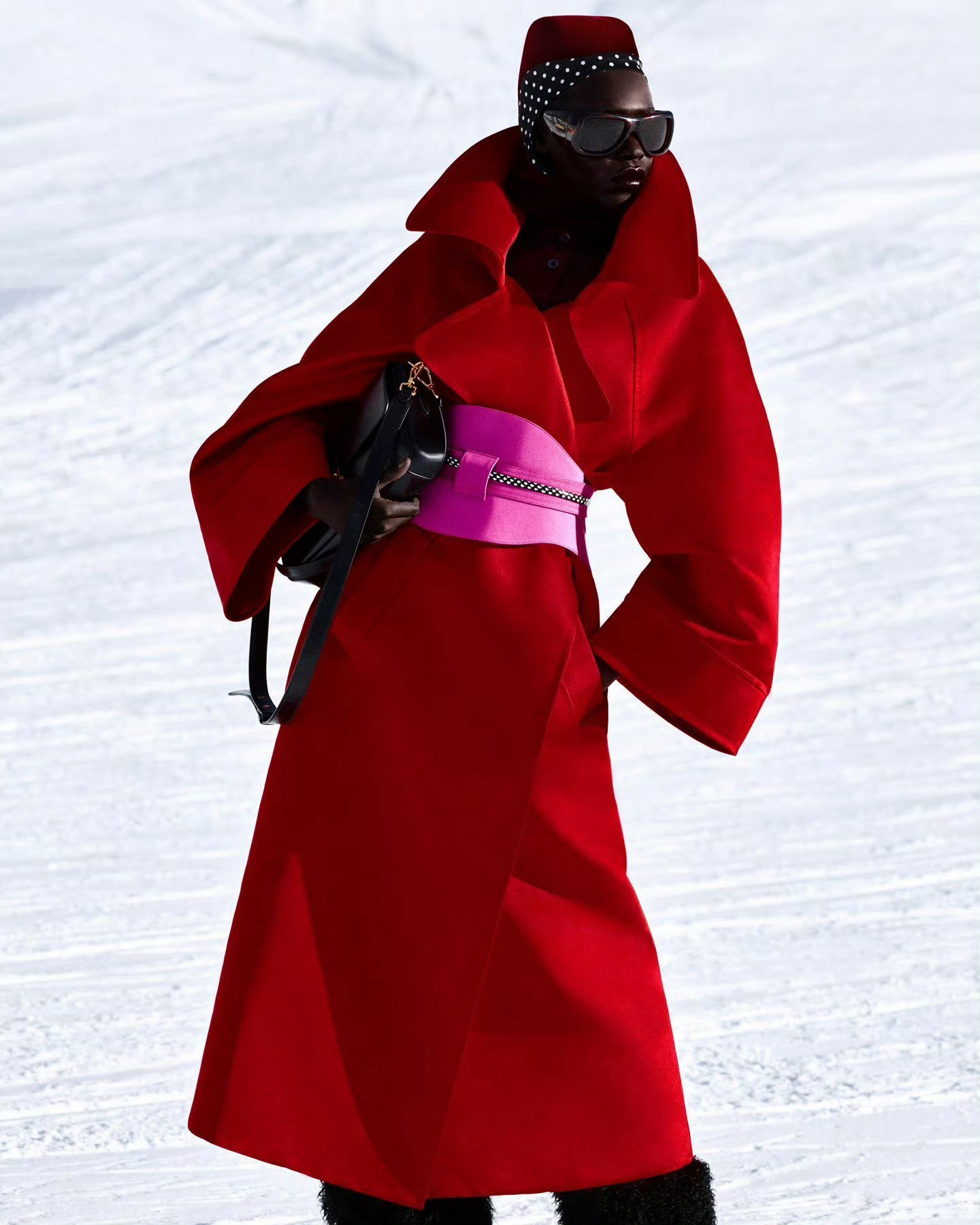 模特Awar Odhiang意大利版《VOGUE》2026年2月刊封面摄影：Ra