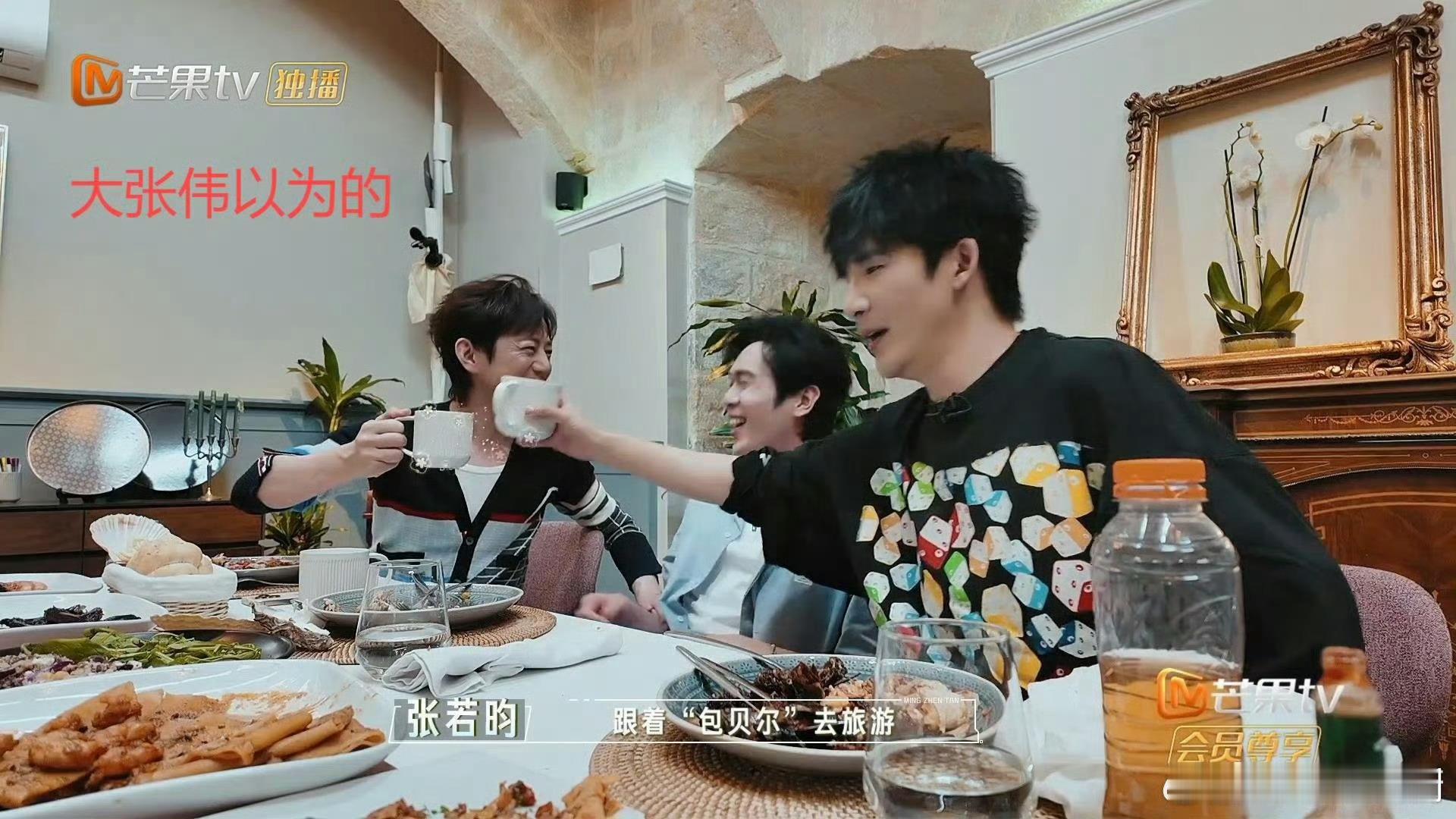 大张伟为了厉害付出太多 大张伟在综艺里真是拼了，每次都拿出全部精力，幽默专业样样