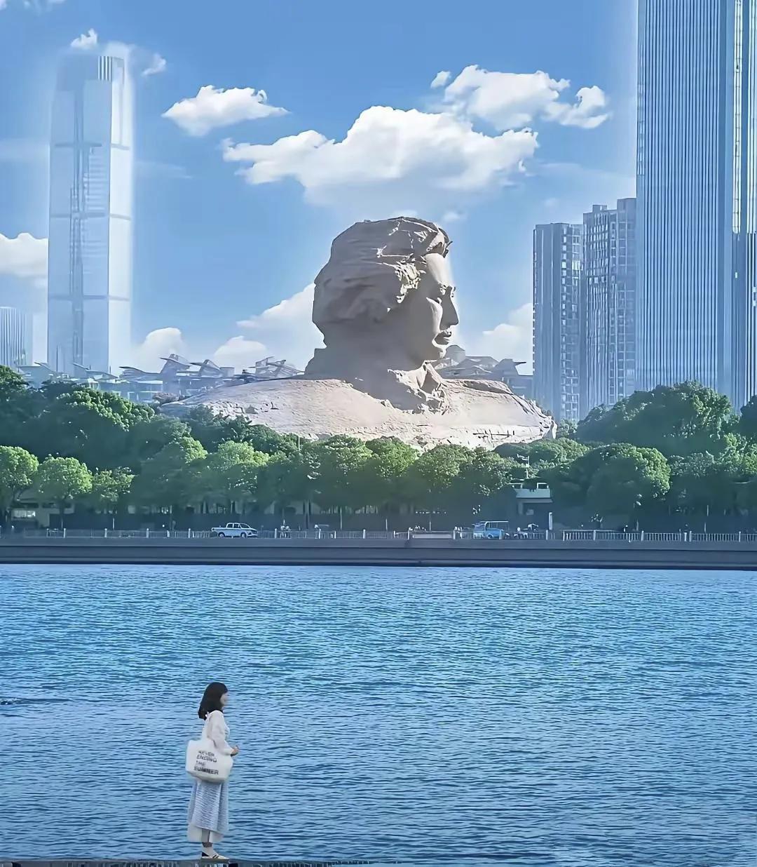 湘江北去，橘子洲头