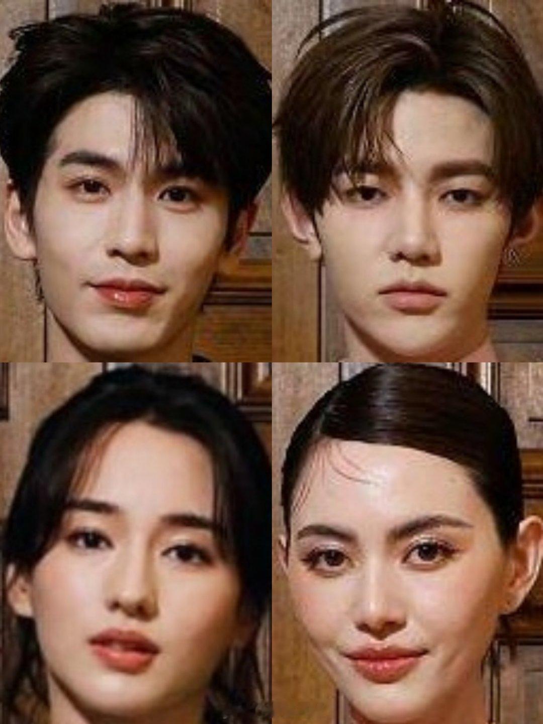 gucci大秀张凌赫，章昊，李宛妲，mai怼脸外网生图 ​​​