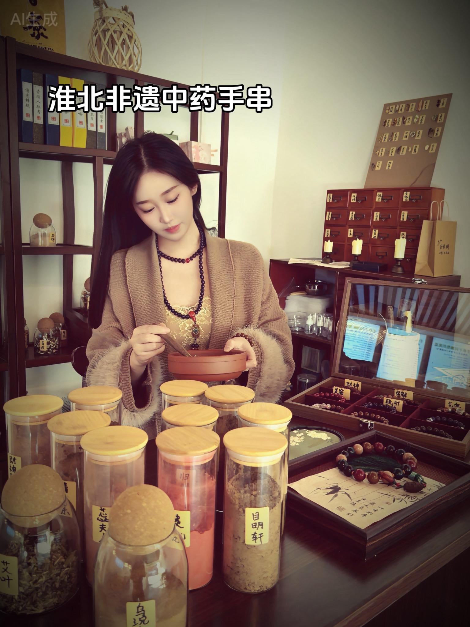 淮北也有非遗中药手串啦～