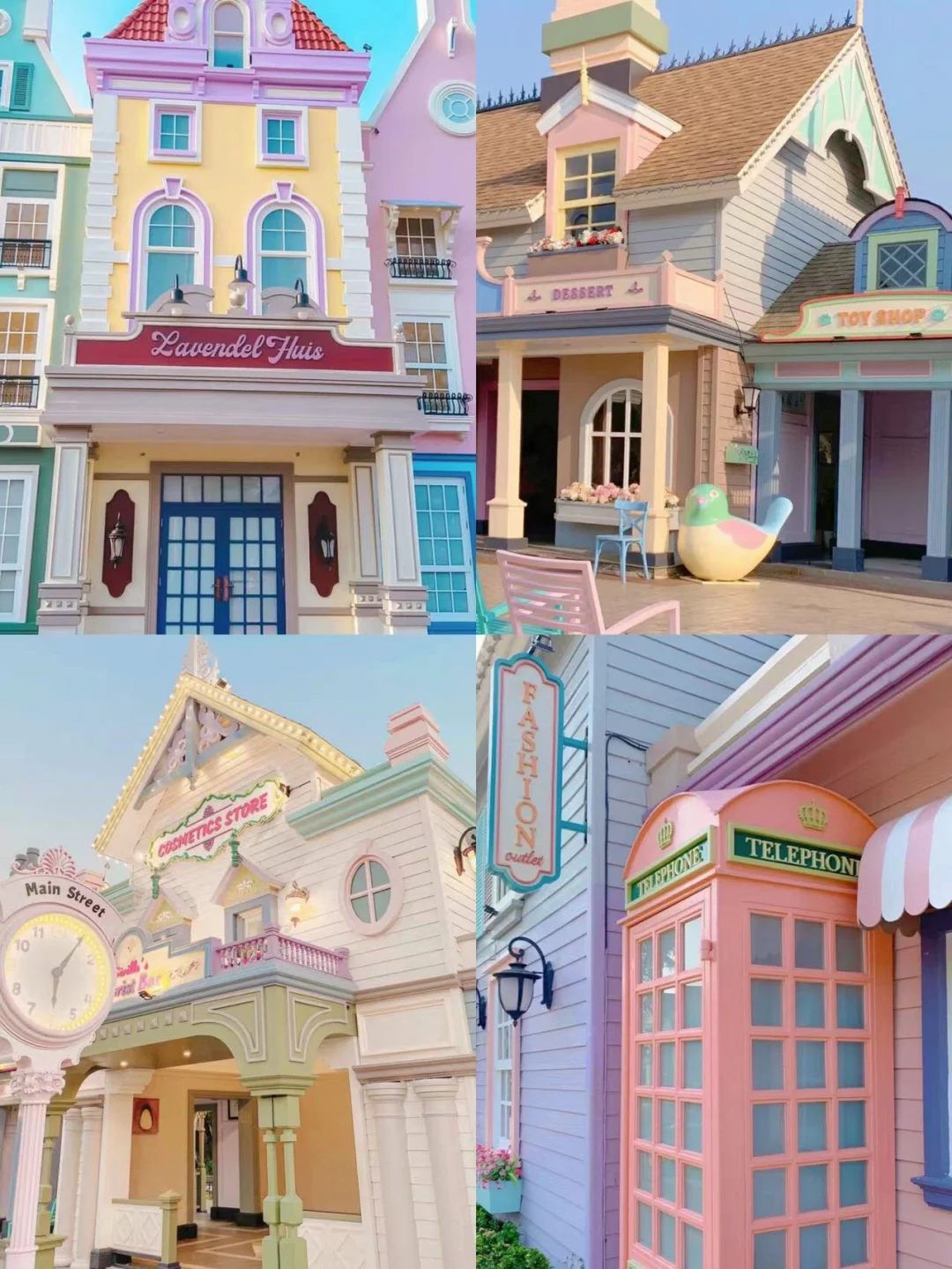 曼谷最可爱小镇🐻整个小镇竟是家餐厅！