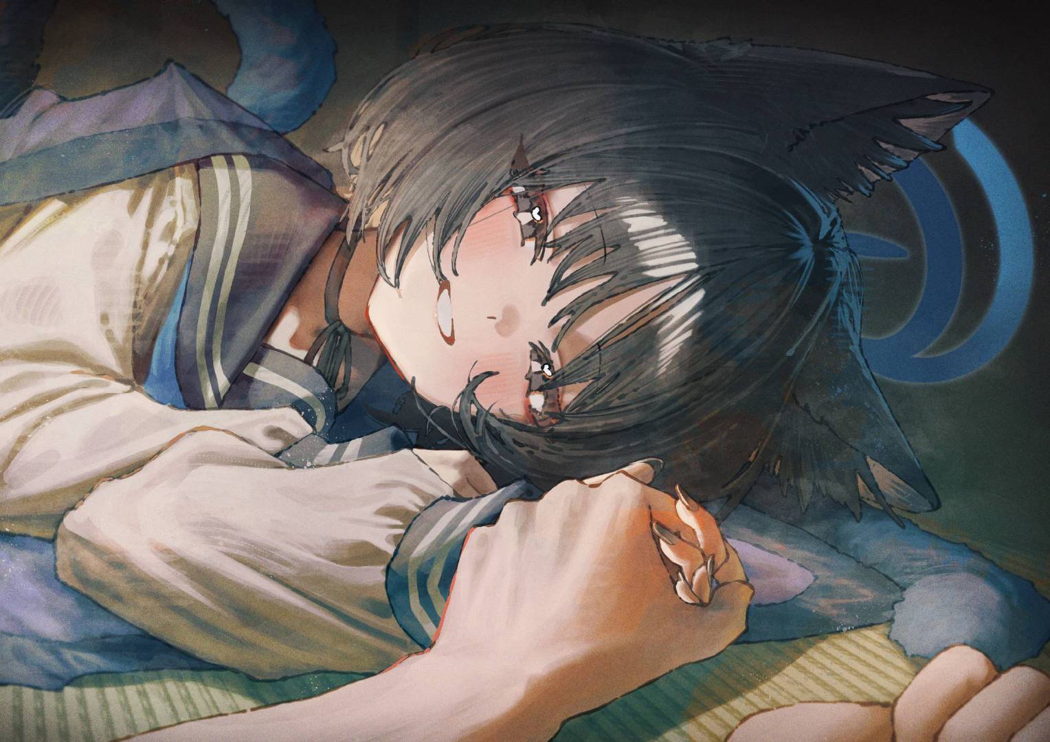 桐生桔梗——碧蓝档案——画师: anon，网页链接