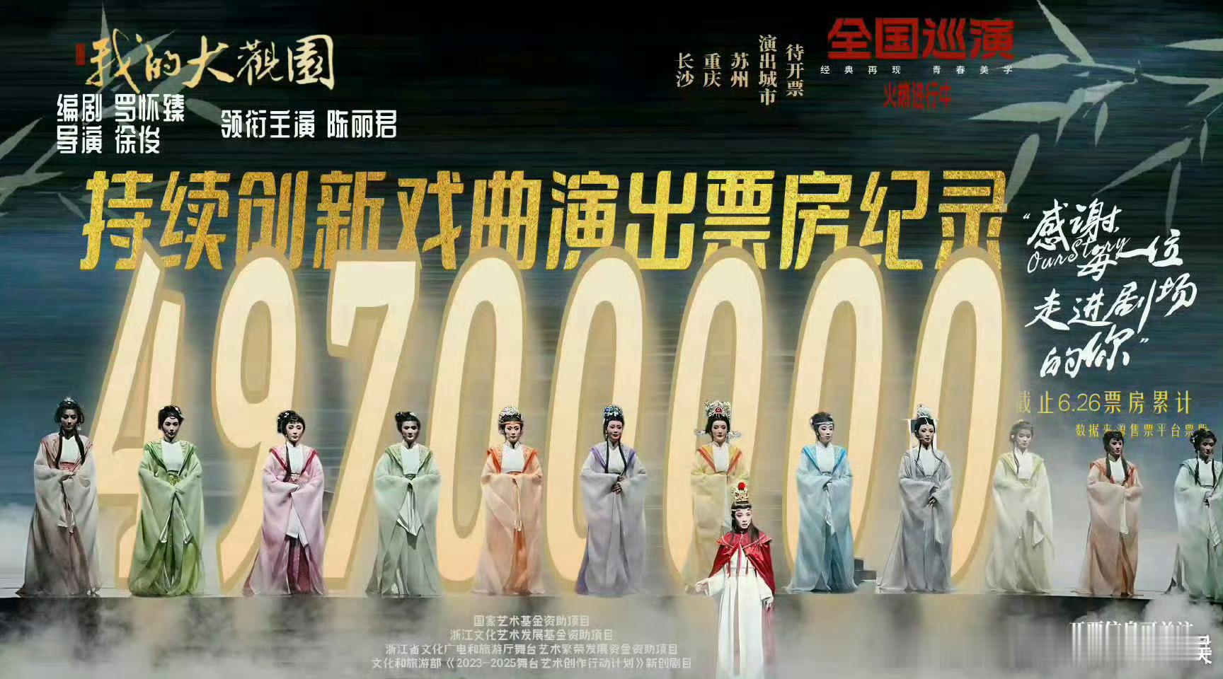 陈丽君演出票房破纪录！国粹魅力征服全场，观众直呼：根本抢不到票🔥陈丽君刷新戏曲