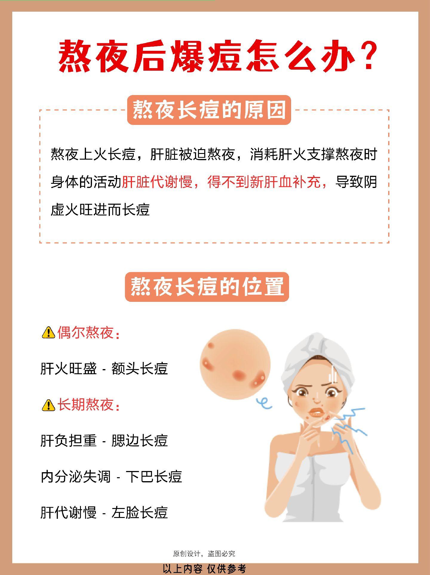熬夜后反复爆痘如何是好?长痘怎么办 长痘怎么办袪痘护肤