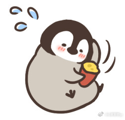 “快乐的小企鹅与猫…”日子五颜六色，心情闪闪发光。取悦自己，就是最高级的快乐。小