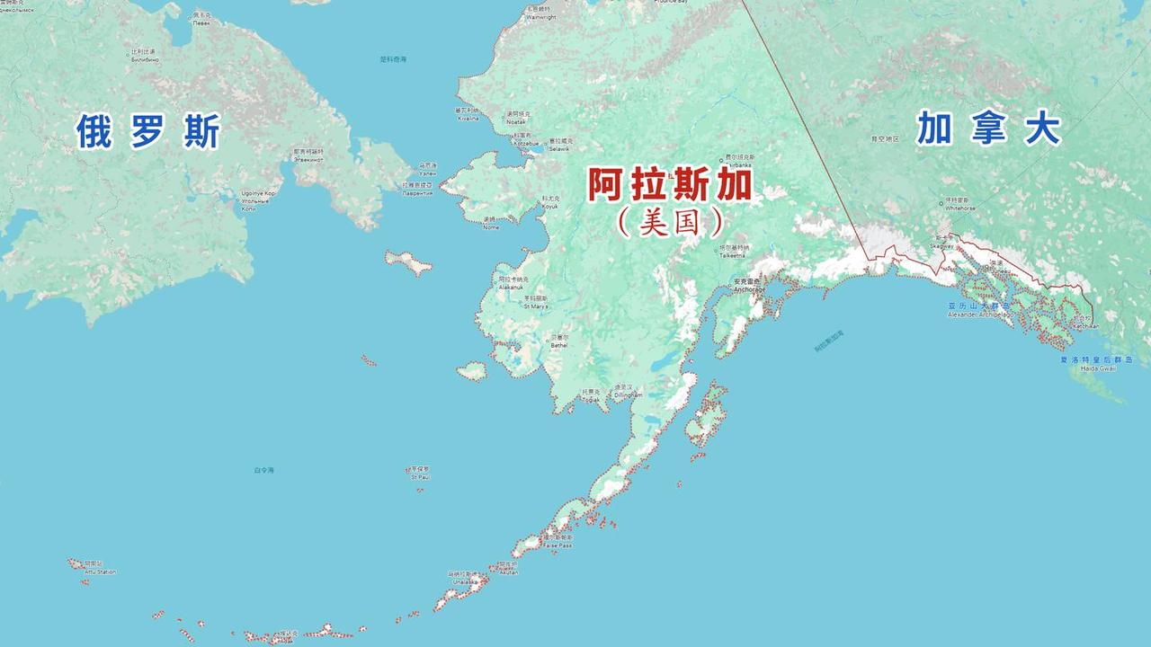 阿拉斯加州是美国面积最大的州，也是美国第49个州，地处北美大陆西北角，与美国本土