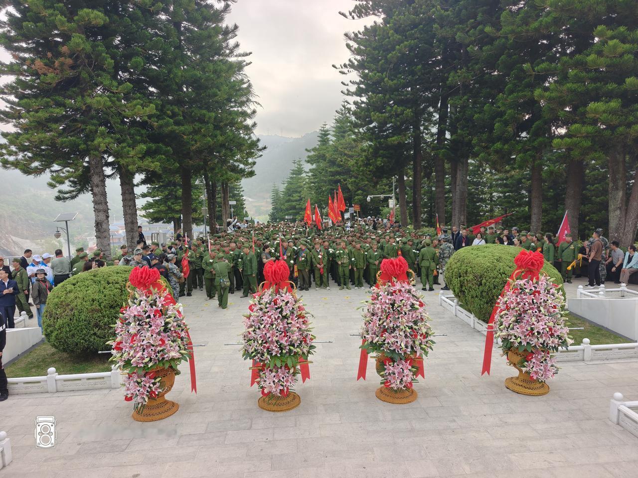 永生难忘“4•28”！值收复“老山”胜利42周年到来之际！今天上午麻栗坡县老山爱