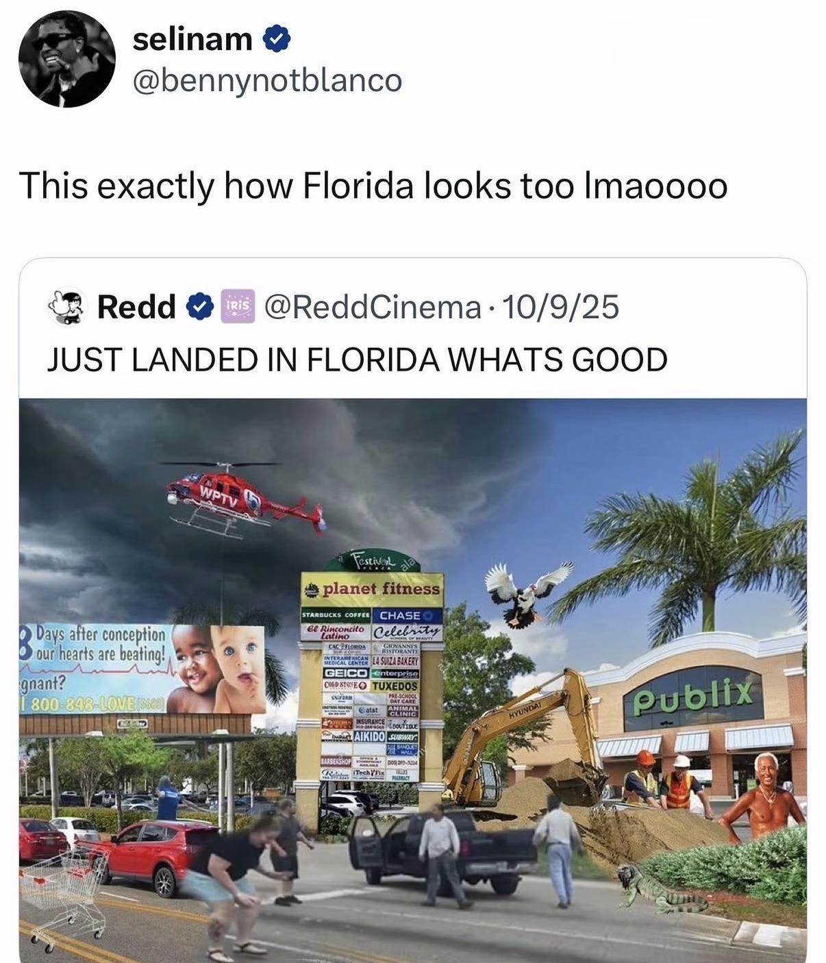 一张图诠释佛罗里达
[吐舌]
持续更新佛州奇人奇事，点击关注哦～
	
东西方文化