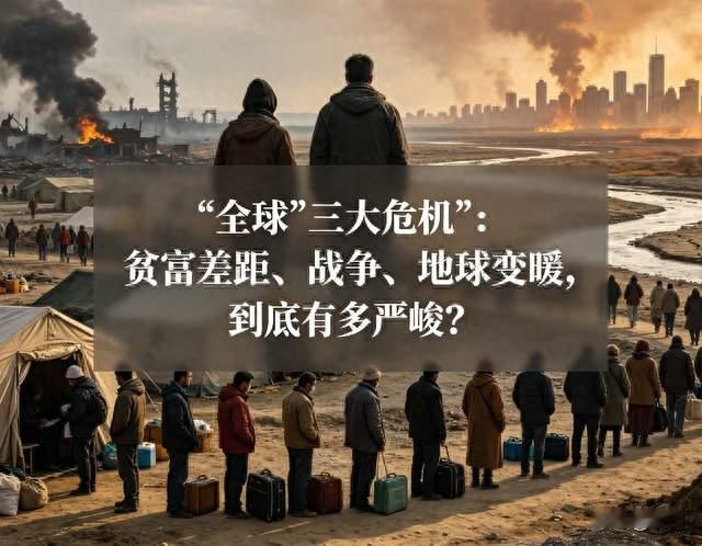 全球“三大危机”：贫富差距、战争、地球变暖，到底有多严峻？