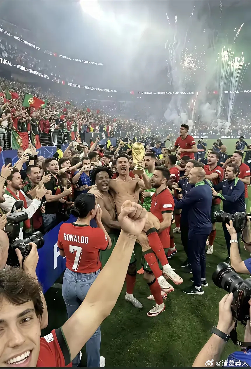 若2026世界杯葡萄牙捧杯，C罗将圆满落幕！世界杯是他最大心愿，夺冠后再无软肋，