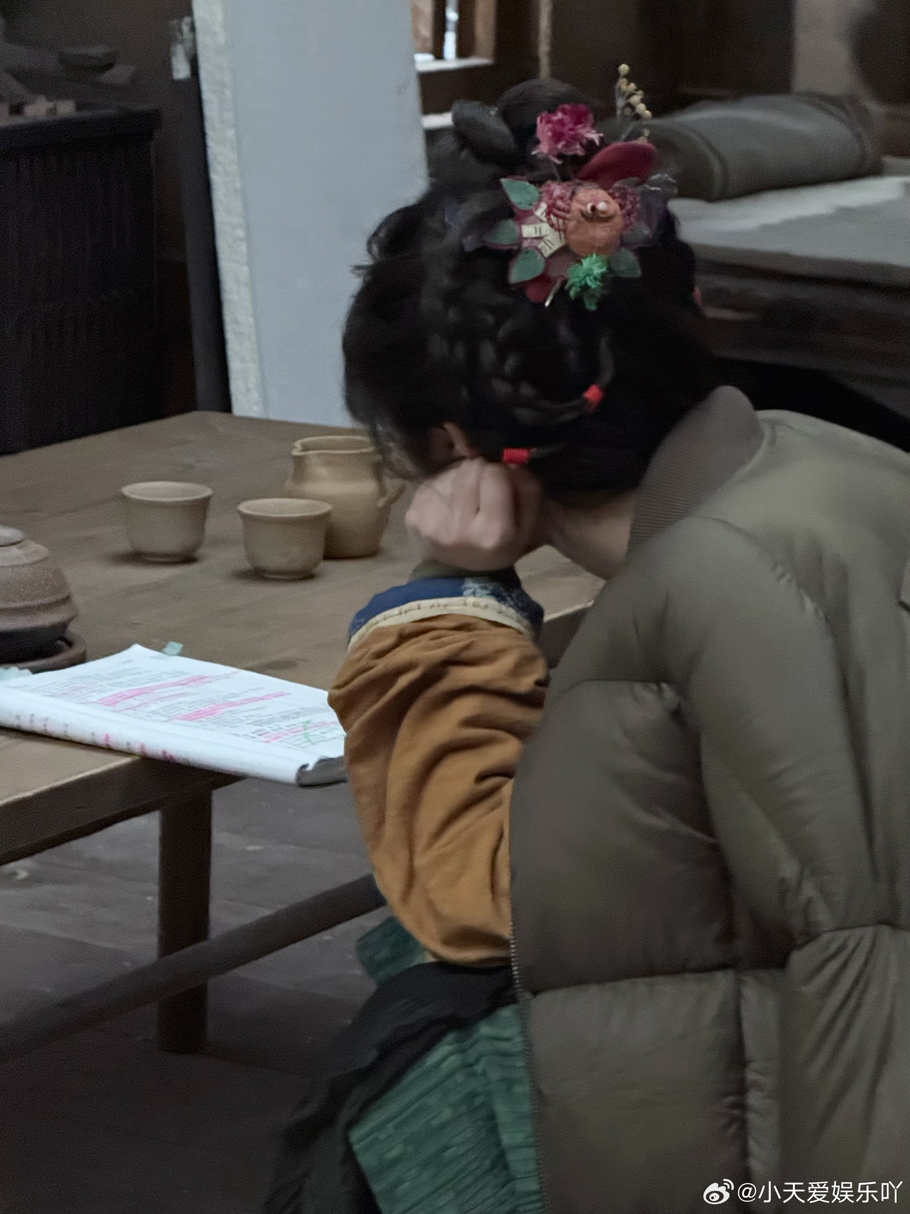 田曦薇20秒无台词情绪戏没有一句台词，却能让人瞬间读懂角色的痛，田曦薇的情绪感染