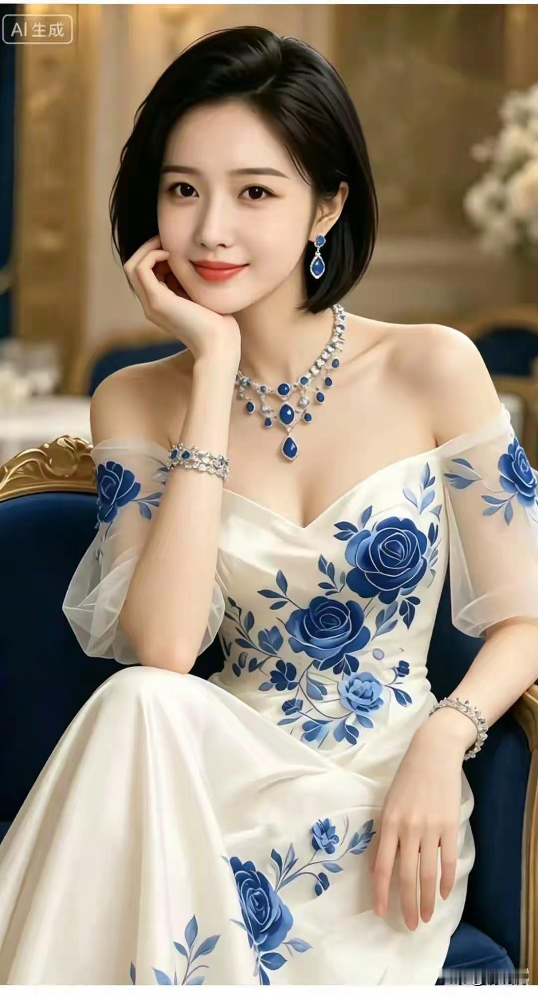 野岭樱花绽满枝，
缤纷五彩艳春池。
佳人赏景芳心寄，
情景交融酿新诗。