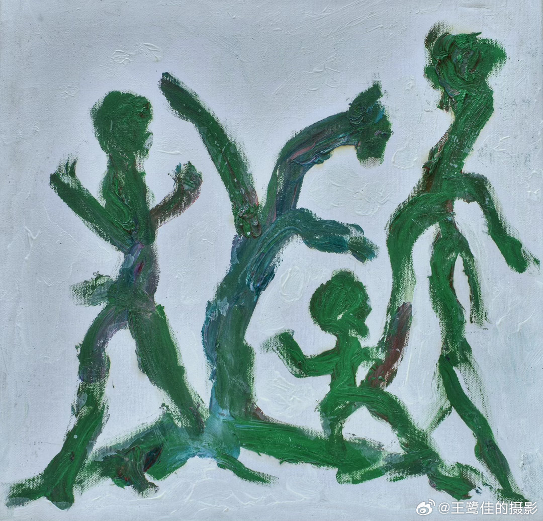 摄影人  王鹭佳：2021油画作品。油画王鹭佳