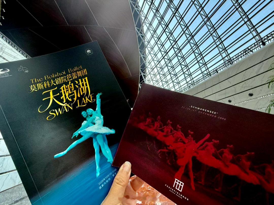 让2006的莫大天鹅湖节目册跟2026的同个框  ​​​