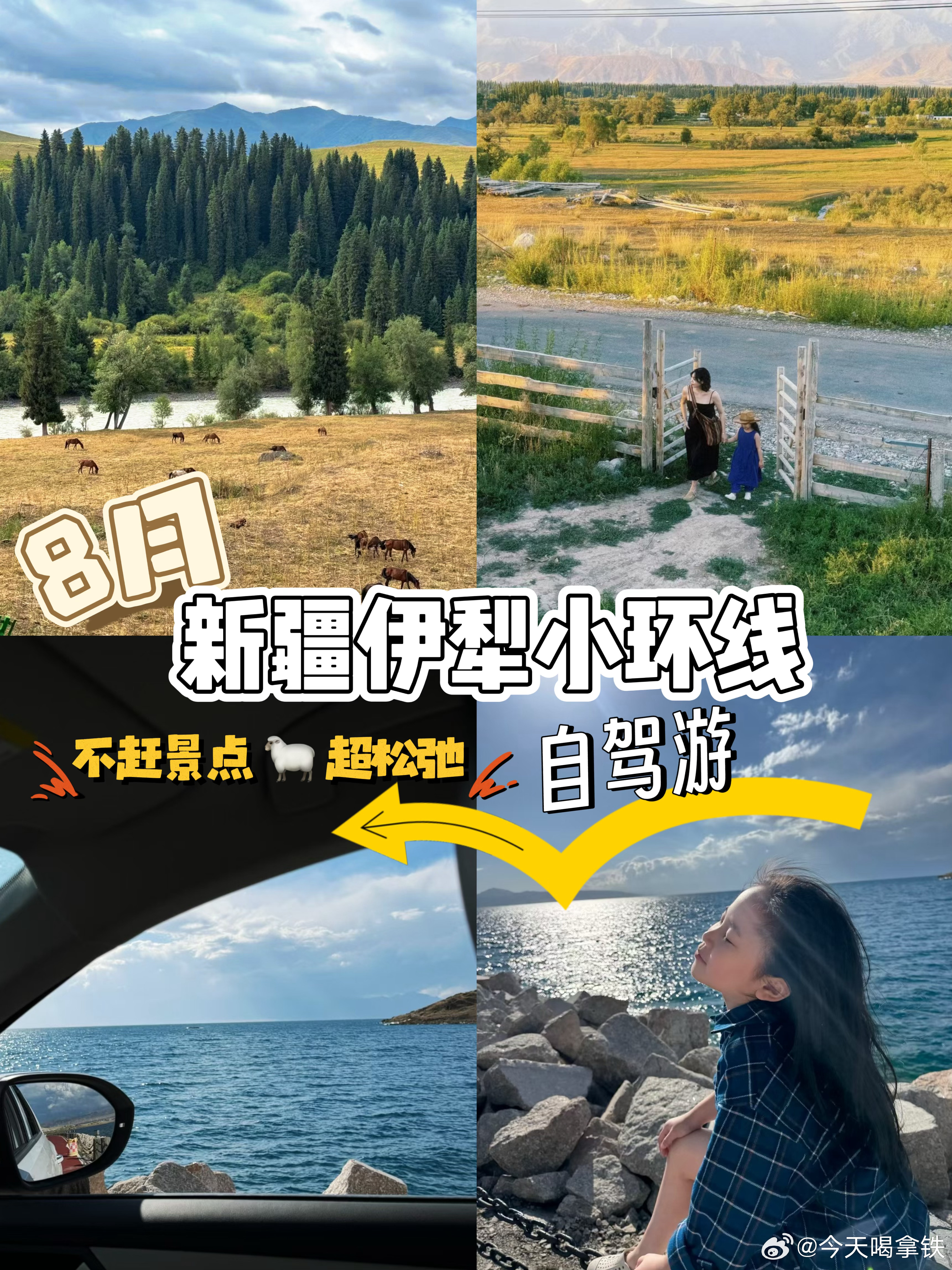 八月新疆8天自驾游攻略（轻松/悠闲/亲子版）⚠️这篇攻略适合轻松自驾游，尤其是带