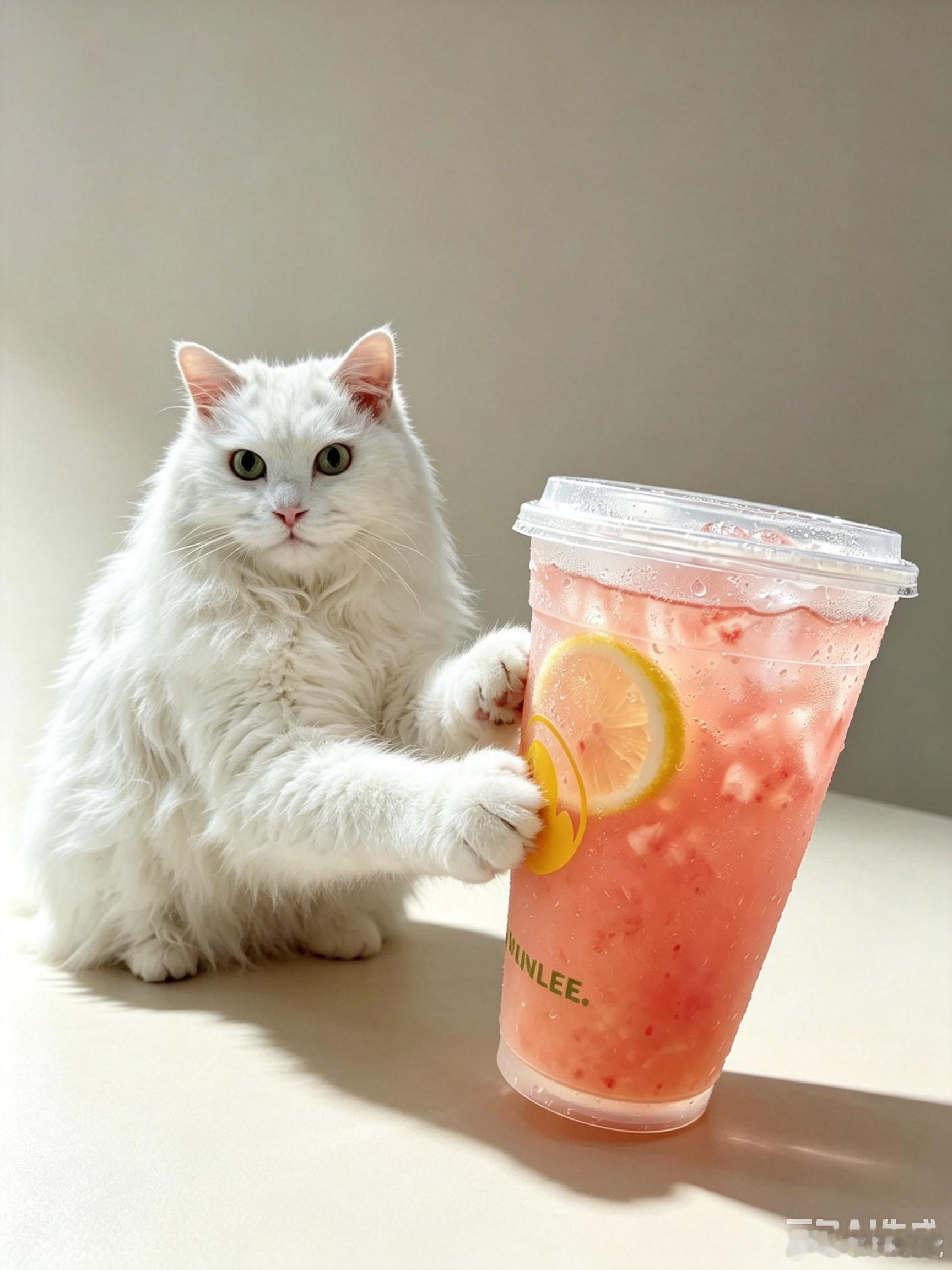 和小起一起喝饮料🥤 