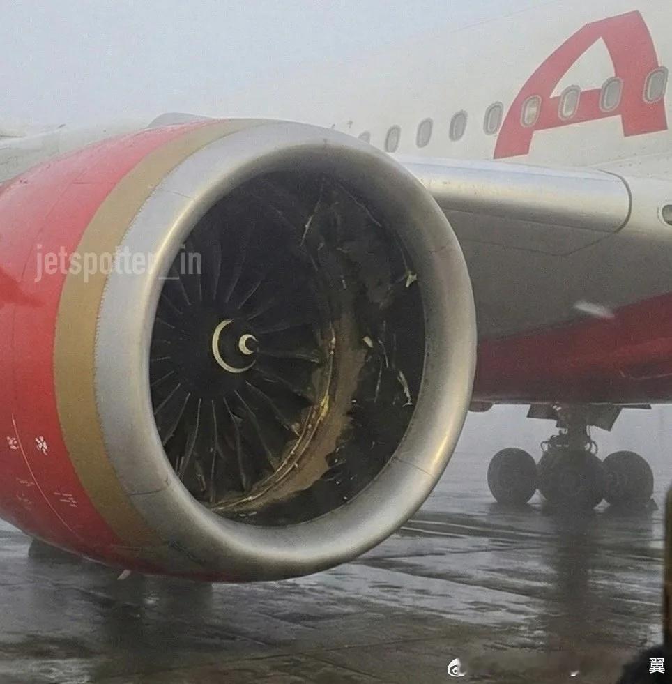 1月15日，印度航空一架空客A350-900客机（注册号 VT-JRB）在德里英