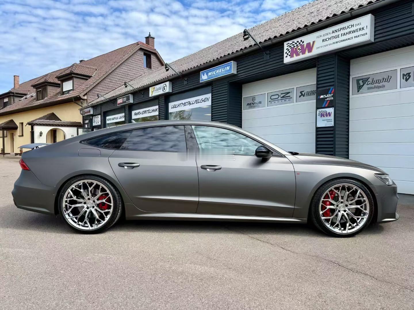 德国WF轻量化轮毂型号HE1 颜色可选  DB GS SB RH （定制颜色）尺